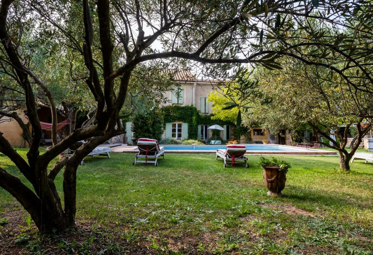 Bed and Breakfast Mas De L'Arrivette Saint-Geniès-de-Comolas Exterior foto