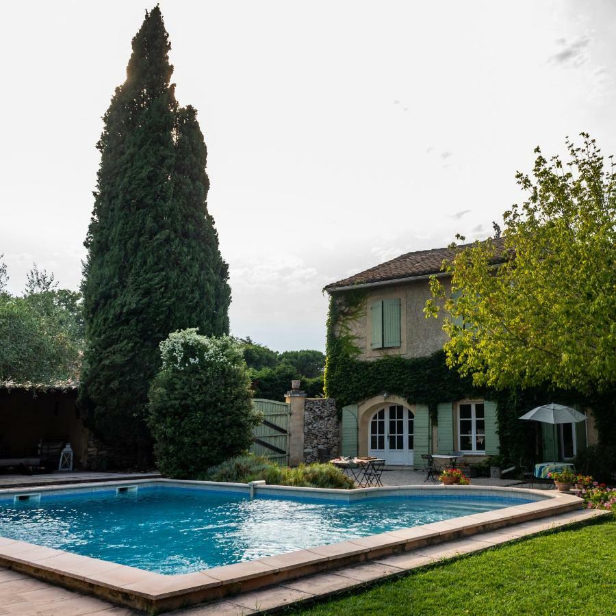 Bed and Breakfast Mas De L'Arrivette Saint-Geniès-de-Comolas Exterior foto